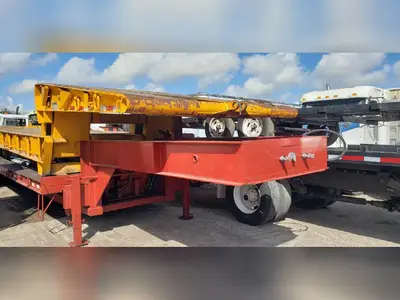Used BIRMINGHAM LOWBOY TRAILER 60 Lowboy Trailers Florida US | USA Transequipment #1542579