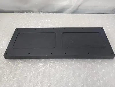 24" X 9" X 1 1/2" ANODIZED FIXTURES