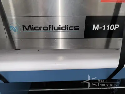 Used MICROFLUIDICS M-110P Filling Machines | Star Industries #1254118