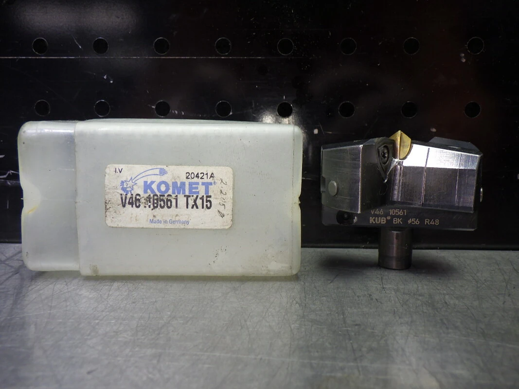 Komet 56mm Coolant Thru Indexable KUB Drill Head V46 10561 (LOC2110B)