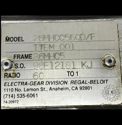 USED ELECTRA 26MHCC560D/F