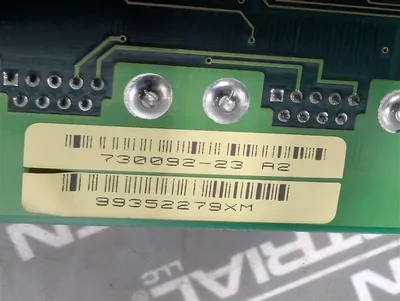 Emerson 730092-23 Positioning Servo Drive Control Board 300092-02 Used