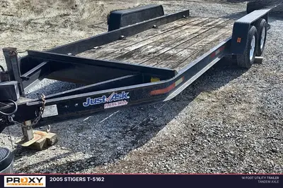 Used 2005 STIGERS T-5162 Flatbed Trailers Indiana US | Proxy Equipment #1377882