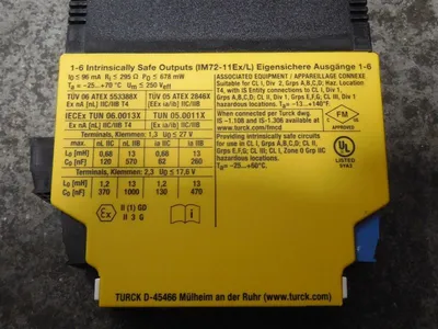 Turck IM72-11Ex/L Valve Control Module Used