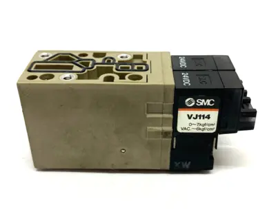 VJ114 | SMC  Dual Solenoid Valve Assembly - Used