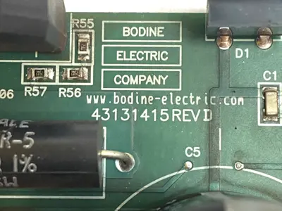 Used Bodine DC Motor Speed Control PCB REV.D Motor Control Parts Michigan US | Maverick Industrial Sales #1395200