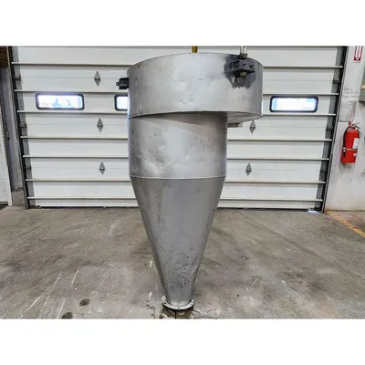 Used 28" Diameter Mild Steel Cyclone Separator