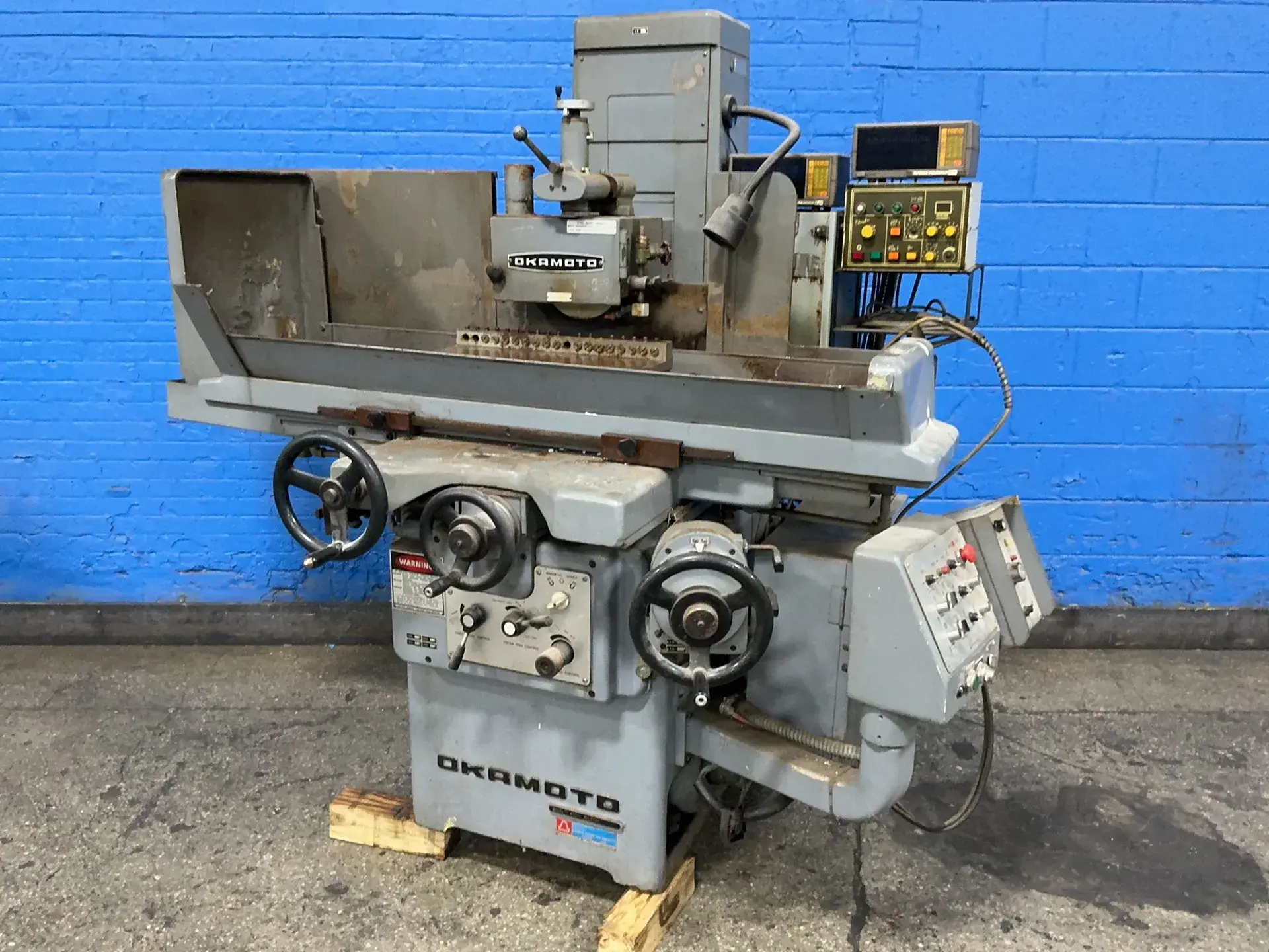 Used 1982 OKAMOTO MODEL820N Reciprocating Surface Grinders Ohio US | HGR 24 #1545400