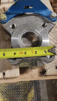 DeZURIK 9213388 Manual Gate Valve Size 2 304 Stainless Stock PF202