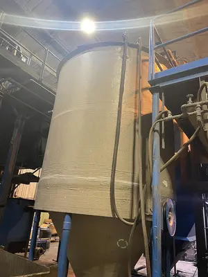 Used USED 3000 GALLON FIBERGLASS CONE BOTTOM TANKS _UNKNOWN_ Dish & Cone Bottom Tanks North Carolina US | DH Griffin Used Equipment #1383800