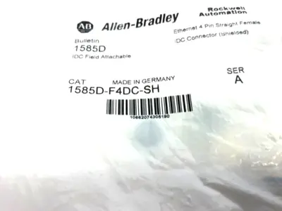 1585D-F4DC-SH | Allen Bradley  Ser. A Field Attachable Ethernet IDC Connector 4-Pin - New