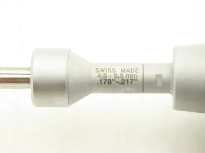 Intrimik 61.90040 Micromaster Digital Micrometer Bore Gage 4.5-5.5mm .178-.217"