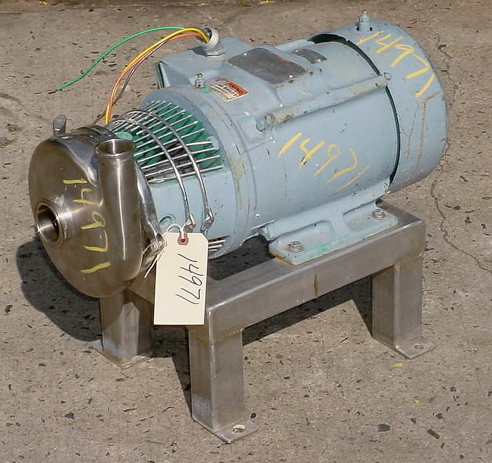 Used TRI CLOVER SS SANI CENTRIFUGAL PUMP C216MD18T-S Centrifugal Pumps New Jersey US | Champion Trading Corporation #424370