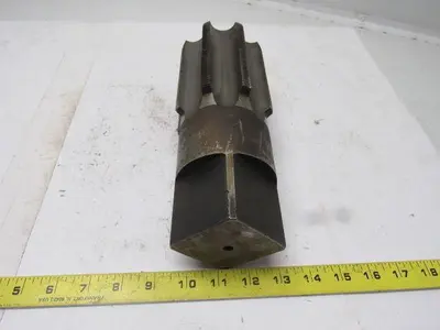 Morse 3-7/8"-8 Bottom Tap 8 Flute HSS 4-3/4" Flute Length 10" OAL
