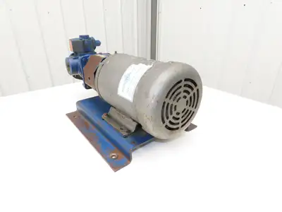 Gorman Rupp GHC1 1/2GF3-B0003 Positive Displacement Gear Pump 1.5"NPT 15GPM 2Hp