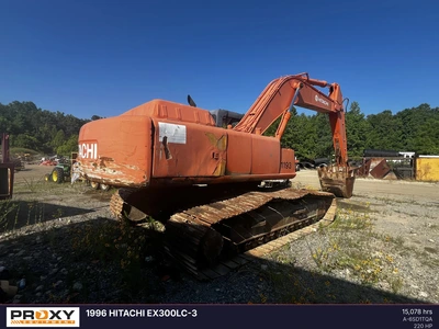Used 1996 HITACHI EX300LC-3 Crawler Excavators North Carolina US | Proxy Equipment #1388862