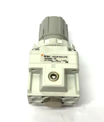 Used SMC Modular Vacuum Regulator 1/4" NPT Ports Air Pressure Regulators Michigan US | Maverick Industrial Sales #1389638