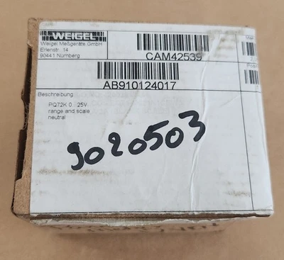 NEW Weigel PQ 72K