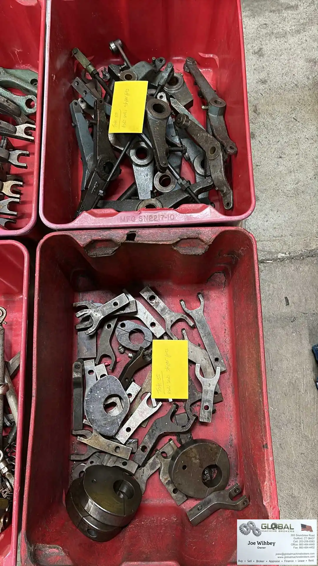 Asahi Seiki TP-45 Stripper Forks - LOT
