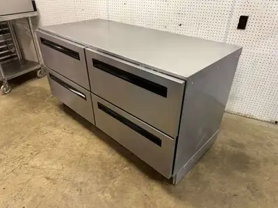 Used Delfield Used 64" Delfield UCD4064N 4 -drawer Undercounter/Worktop Refrigerator 115V Worktop Refrigerators Illinois US | Falcon Restaurant Supply #1374415