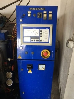 (2) Alfa-Laval S-821 fuel/lube oil purifier skids, 316SS.