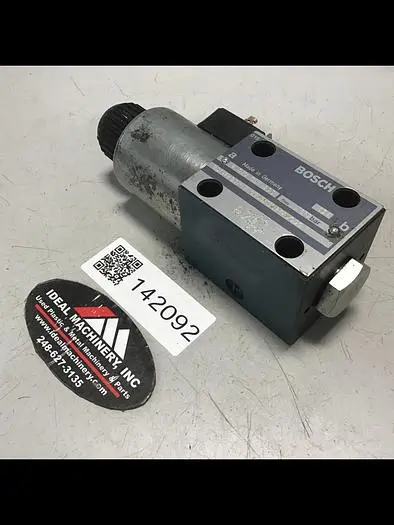 Used BOSCH 0 810 001 266 Valves/Fittings Michigan US | Ideal Machinery #715678