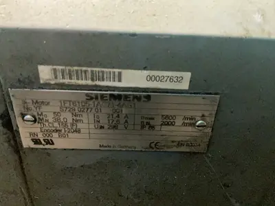 Used SIEMENS 1FT61051AC714AG1 Motors (misc) Ohio US | HGR 24 #1352728