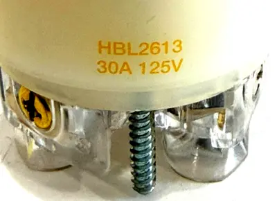 NEW HUBBELL HBL2613 RECEPTACLE 30A 125V