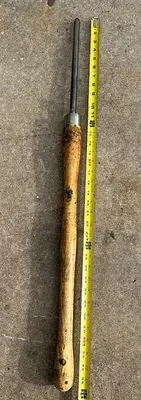 Metal Planishing Round Tipped Spinning Tool ~ 36" Length ~ (5791)