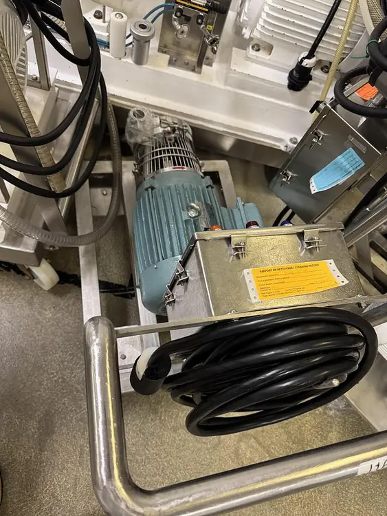 Used WAUKESHA PUMP BLUE MODEL C218 Sanitary  Pump New Jersey US | Buy It Direct Now #506237