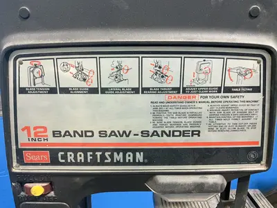 Used CRAFTSMAN 113.243310 Woodworking Vertical Band Saws Ohio US | HGR 24 #1505782