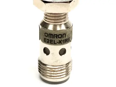E2EL-X1R5F1-M1 | Omron  High Frequency Inductive Proximity Sensor M12 4-Pin M8 Body - Used
