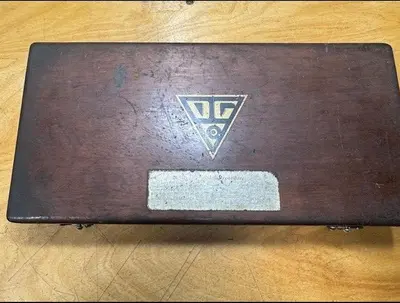 USED ELISTROM/DEARBORN 35-PIECE GAGE BLOCK SET