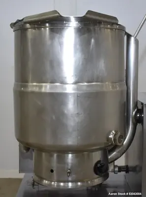 Used GROEN TDH/40-SP Stainless Steel Tanks Illinois US | Aaron Equipment #85148