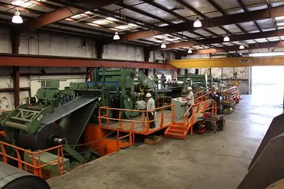 72" x .500" X 100,000 LBS. DBI SLITTING LINE (USED)