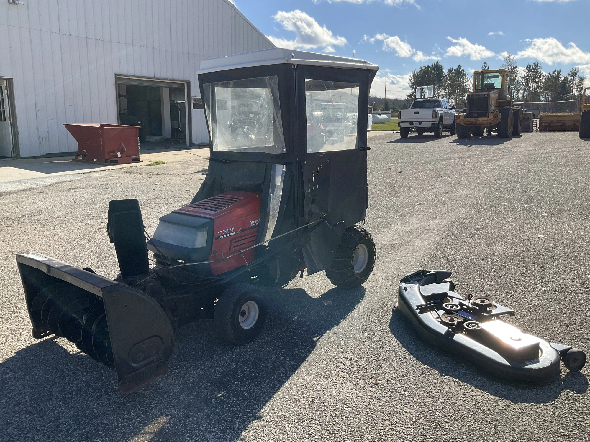 Used YARD MACHINES 17.5HP Mowers Michigan US | Miedema Asset Management Group #1769167