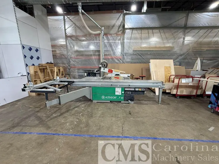 Used 1998 ALTENDORF F45 SLIDING TABLE SAW Woodworking Table Saws North Carolina US | CAROLINA MACHINERY SALES #1278780
