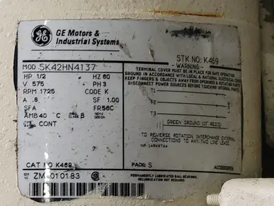 USED DAYTON 2Z932A