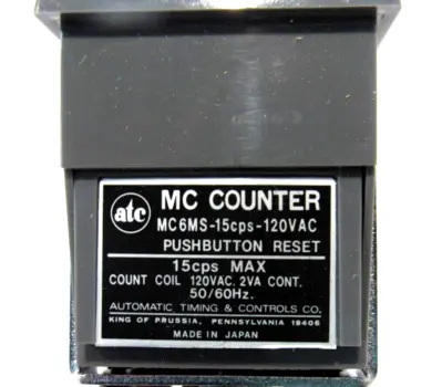NEW ATC MC6MS-15 CPS-120VAC COUNTER MC6MS15CPS120VAC
