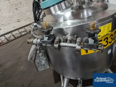 USED Precision 150 Liter Precision Stainless Reactor, 316L S/S, 45/100#