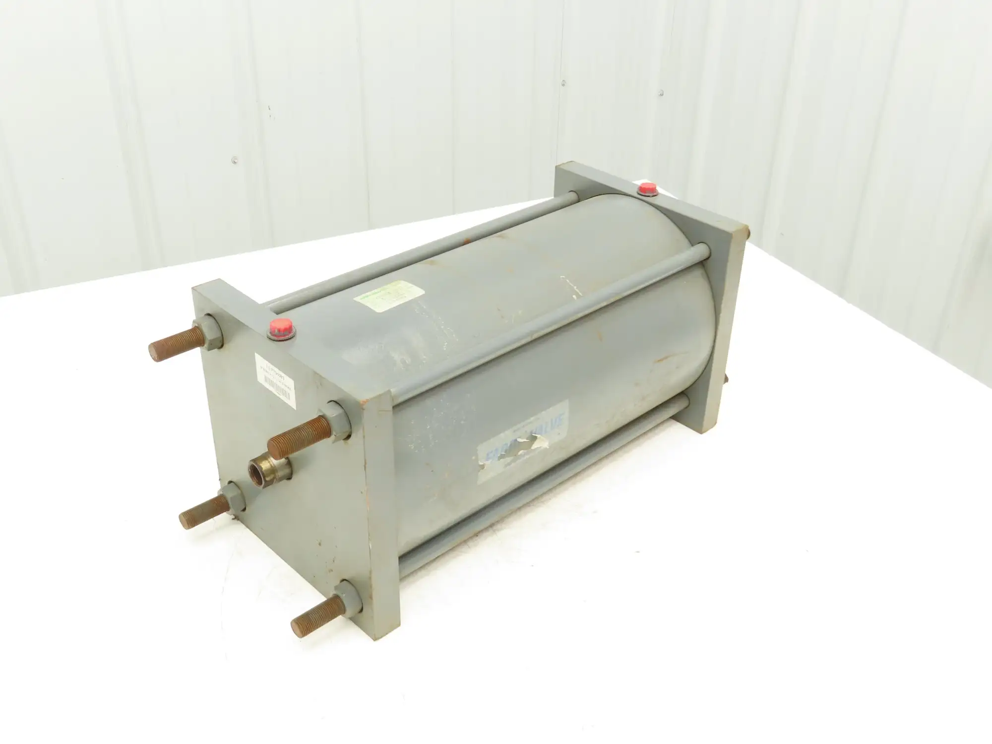 Miller LA53H4N Pneumatic Air Cylinder 8" Bore 13-11/16" Stroke 1"Rod 150psi