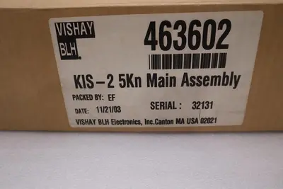 NEW IN BOX Vishay BLH KIS-2 Load Beam Transducer 5kN STOCK G192
