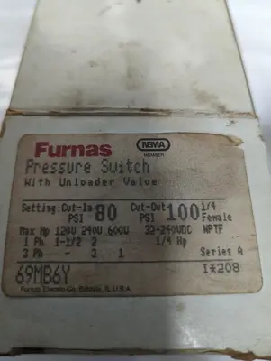 New | in-Stock FURNAS 69MB6Y Miscellaneous Equipment (Electrical & Power) Ohio US | Surplus Asset Holdings #1502632