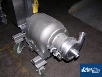 USED Waukesha Cherry-Burrell 1.5" x 1.5" x 4" Cherry Burrel Centrifugal Pump, S/S, 3 HP