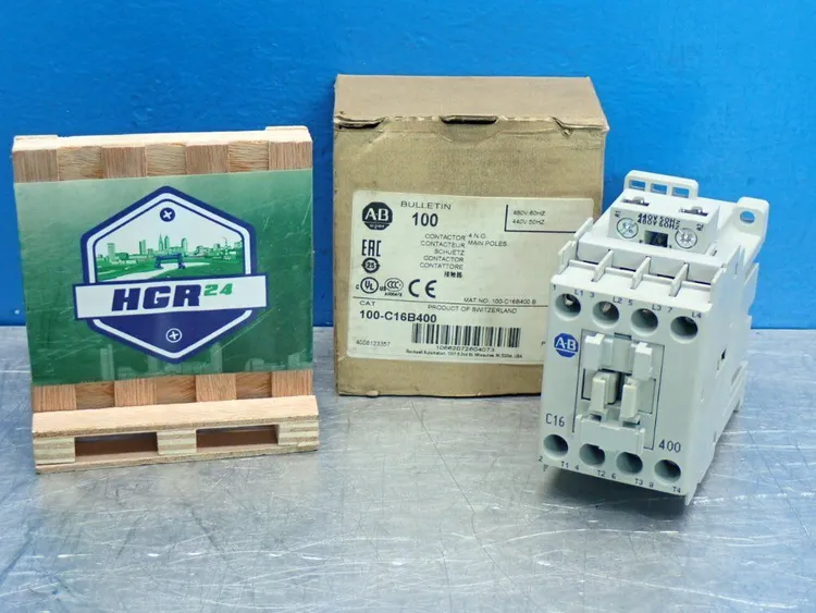 New | in-Stock ALLEN BRADLEY 100C16B400 PLC Contactors | HGR 24 #753606
