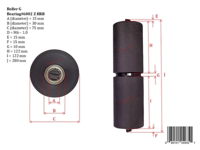 USED PRO-FILL INC ROLLER E (M6 - 1.0)