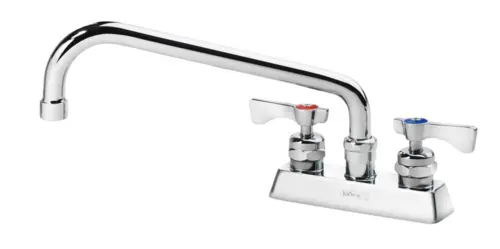 Krowne 15-310L Deck Mount Faucet - 10" Swing Spout, 4" Centers