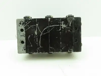 A239SS-120-A IR ARO Pneumatic Solenoid Air Control 2 Valve Manifold Block 3/8"