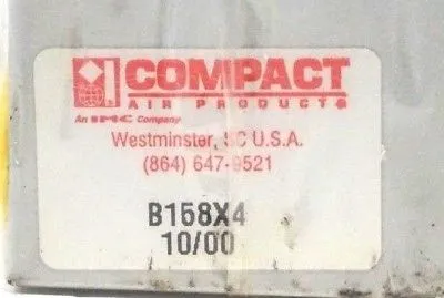 NEW COMPACT AIR PRODUCTS B158X4 CYLINDER