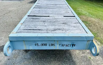 Tool & Die Cart 15,000lb Capacity  |  55"W x 144.5"L x 30"H